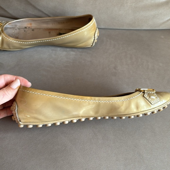 Vintage Louis Vuitton Vernis Leather Flats 37 - Picture 6 of 15